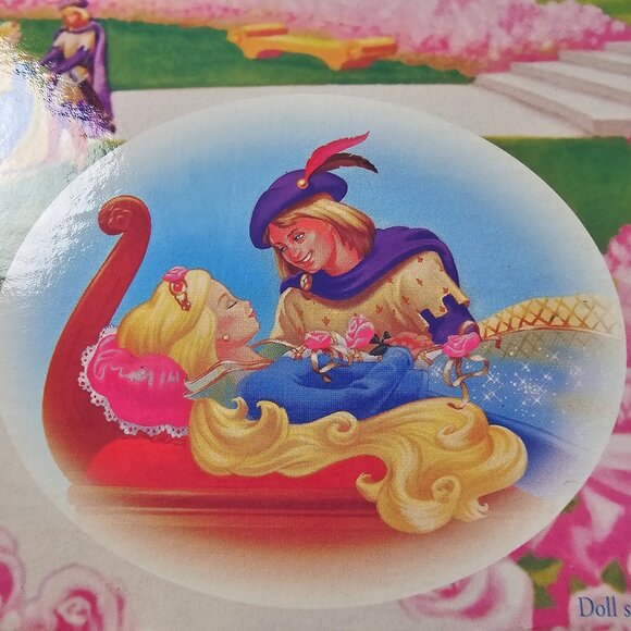 Vintage 1997 Barbie as Sleeping Beauty Collector's Edition Doll NRFB 18586 - Picture 7 of 11